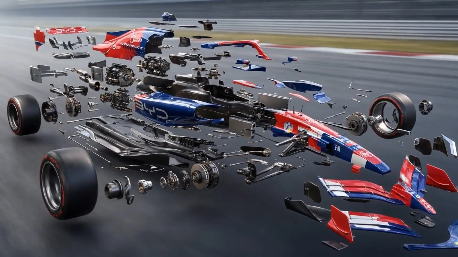 家用车改F1 — 最终作品画面