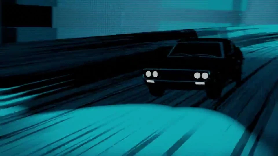 MOTION BLUR — 最终作品画面