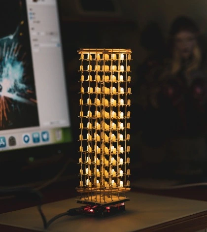 矩阵灯 — 实物与制作记录